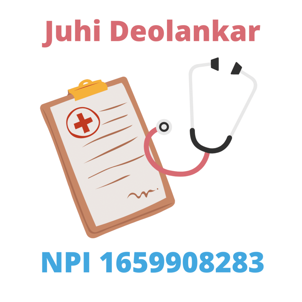 NPI Number Juhi Deolankar